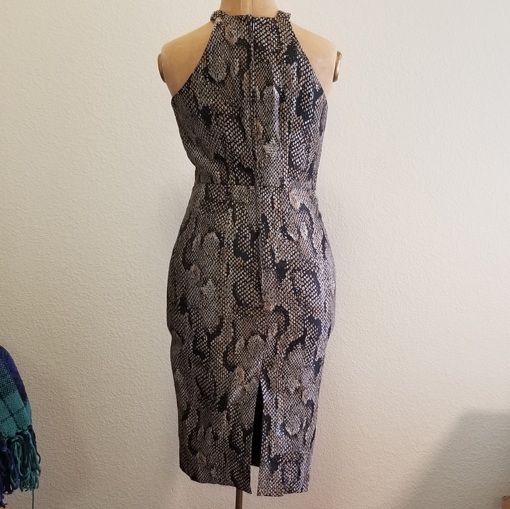 H&M Long Snake Pattern Dress - Picture 4 of 7